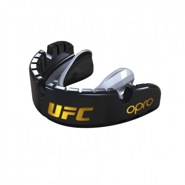 Протектор за уста ЗА ВЪЗРАСТЕН (Подходящ за брекети) - UFC OPRO - Gold Braces